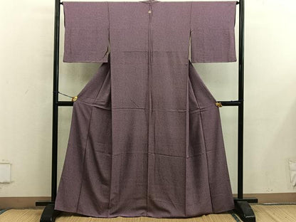 平和屋着物■江戸小紋　吉祥柄　正絹　逸品　BAAY0520mz