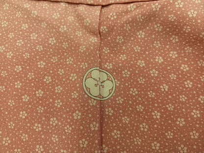 平和屋着物■上質な小紋　草花文　暈し染め　正絹　逸品　BAAY0526mz