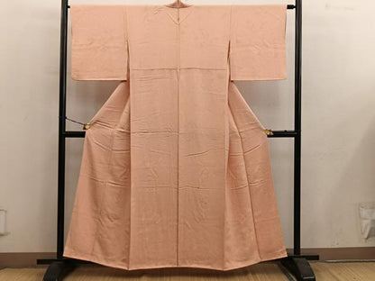平和屋着物■江戸小紋　菊花文　正絹　逸品　BAAY0528mz