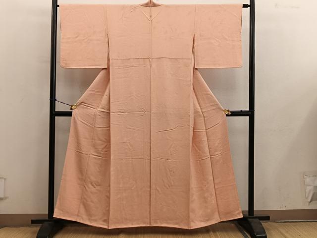 平和屋着物■江戸小紋　菊花文　正絹　逸品　BAAY0528mz