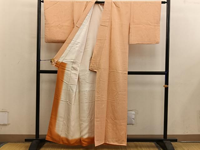 平和屋着物■江戸小紋　菊花文　正絹　逸品　BAAY0528mz