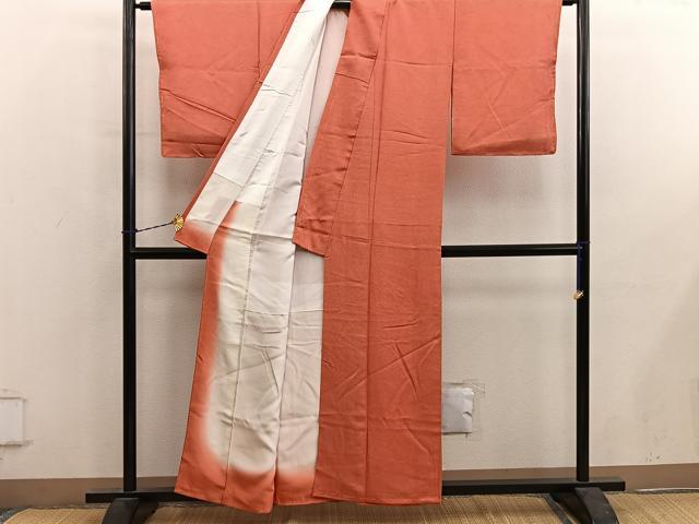 平和屋着物■江戸小紋　鮫小紋柄　正絹　逸品　未使用　BAAY0550mz