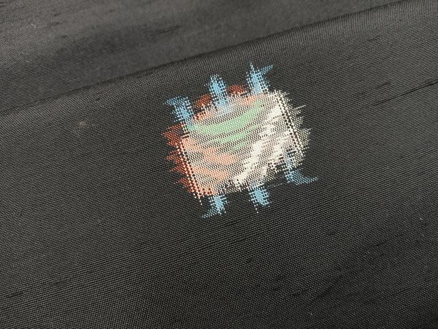 平和屋着物■上質な紬　糸巻き　正絹　逸品　BAAY0553mz