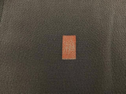 平和屋着物■訪問着　作家物　霞文　暈し染め　鬼しぼ縮緬　正絹　逸品　BAAY0565mz