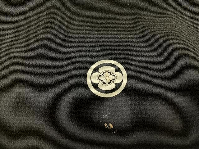 平和屋着物■豪華黒留袖　宝尽し飛鶴松文　金彩　正絹　逸品　BAAY0571mz