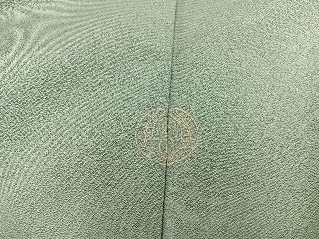 平和屋着物■訪問着　駒刺繍　エ霞菊花文　暈し染め　金彩　正絹　逸品　BAAY0597mz