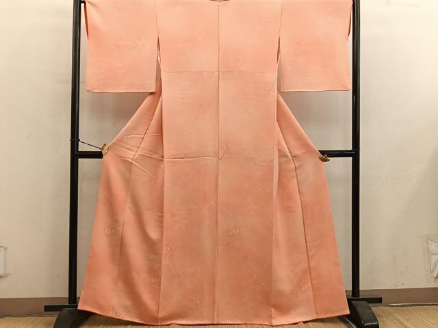 平和屋着物■上質な小紋　鼓地紋　暈し染め　やまと誂製　正絹　逸品　BAAY0610mz