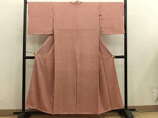 平和屋着物■江戸小紋　菊花文　正絹　逸品　BAAY0614mz