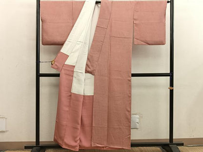 平和屋着物■江戸小紋　菊花文　正絹　逸品　BAAY0614mz