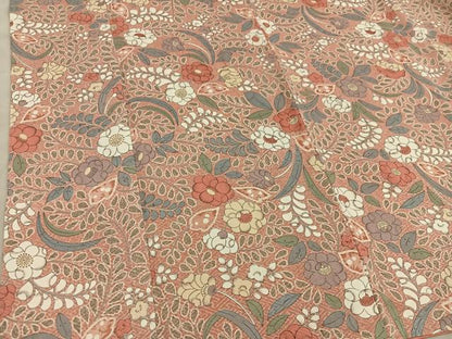平和屋着物■上質な小紋　辻が花　正絹　逸品　BAAY0615mz