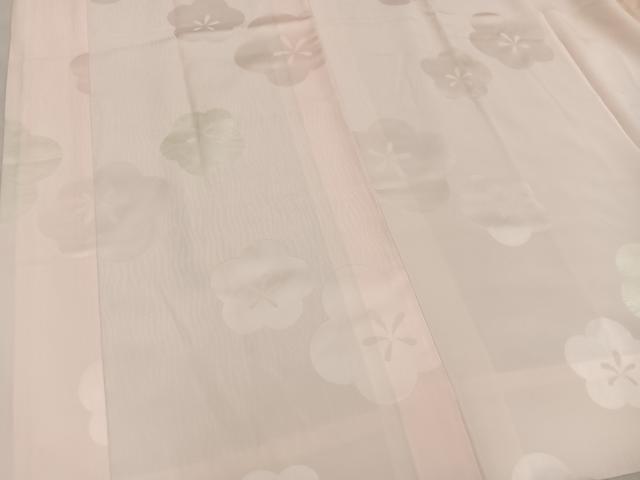 平和屋着物■長襦袢　袷　梅　そごう扱い　正絹　逸品　BAAY0667mz