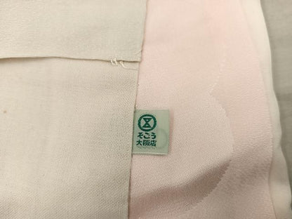 平和屋着物■長襦袢　袷　梅　そごう扱い　正絹　逸品　BAAY0667mz