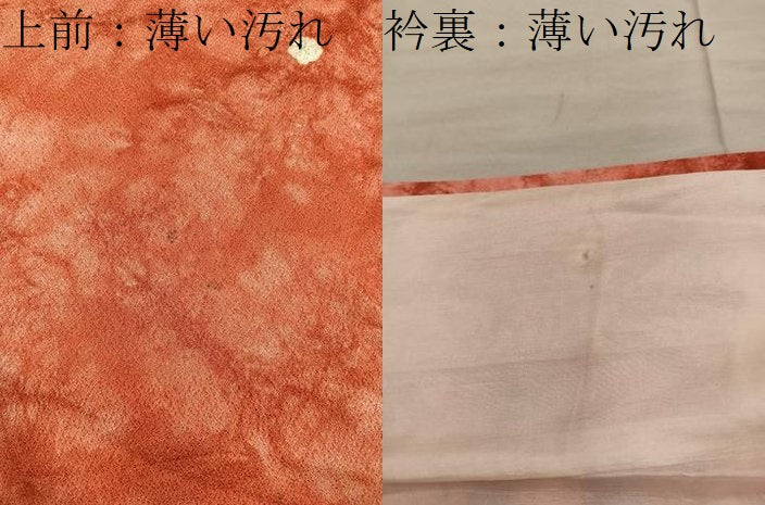 平和屋着物■上質な小紋　絞り　幾何学文様　正絹　逸品　BAAY0685mz