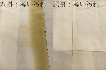平和屋着物■上質な小紋　菊花文　正絹　逸品　BAAY0693mz