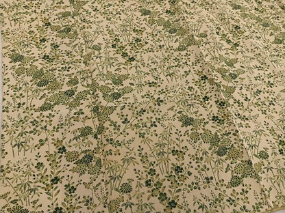 平和屋着物■上質な小紋　菊花文　正絹　逸品　BAAY0693mz