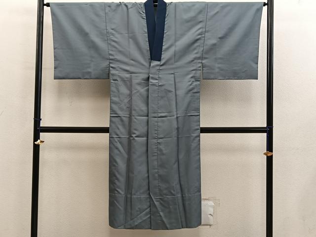 平和屋着物■男性　長襦袢　無双仕立て　樹林風景文　金彩　洗える着物　BAAY0699mz