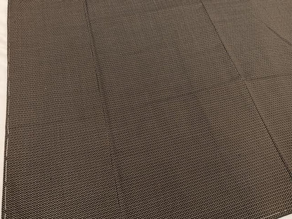 平和屋着物■男性　紬　アンサンブル　100亀甲　総詰め　正絹　逸品　未使用　BAAY0708mz