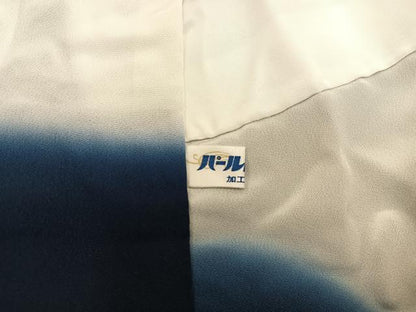 平和屋着物■上質な小紋　梅花文　正絹　逸品　BAAY0711mz