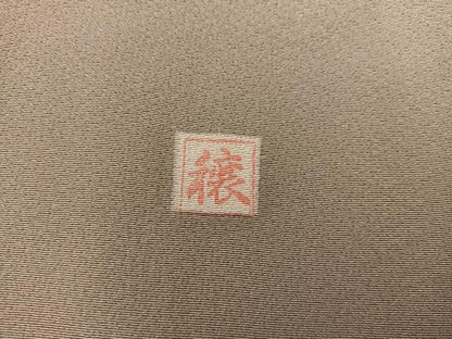 平和屋着物■豪華色留袖　作家物　駒刺繍　渡り橋花絵巻　金彩　正絹　逸品　BAAY0714mz