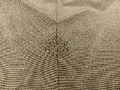 平和屋着物■豪華色留袖　作家物　駒刺繍　渡り橋花絵巻　金彩　正絹　逸品　BAAY0714mz