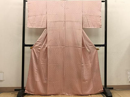 平和屋着物■上質な小紋　青海波地紋　暈し染め　正絹　逸品　BAAY0719mz