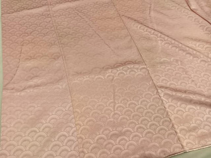 平和屋着物■上質な小紋　青海波地紋　暈し染め　正絹　逸品　BAAY0719mz
