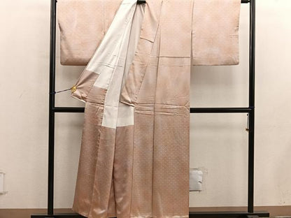 平和屋着物■上質な小紋　青海波地紋　暈し染め　正絹　逸品　BAAY0735mz