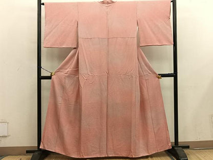 平和屋着物■上質な小紋　霞文　暈し染め　正絹　逸品　BAAY0736mz