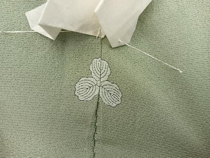 平和屋着物■豪華色留袖　駒刺繍　絞り　色紙重ね飛鶴花文　暈し染め　金彩　正絹　逸品　未使用　BAAY0740mz