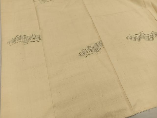 平和屋着物■上質な紬　松　正絹　逸品　BAAY0760mz