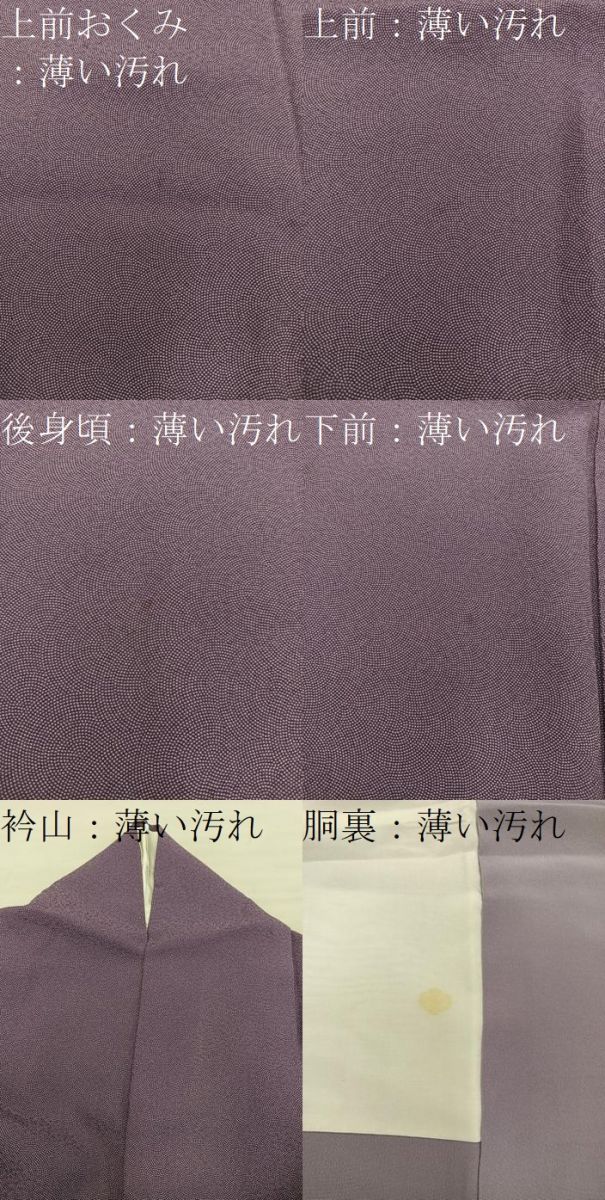 平和屋着物■江戸小紋　鮫小紋柄　正絹　逸品　BAAY0763mz