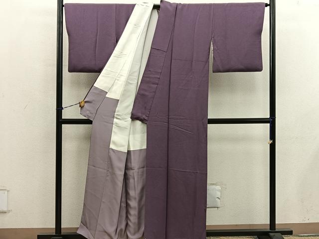 平和屋着物■江戸小紋　鮫小紋柄　正絹　逸品　BAAY0763mz