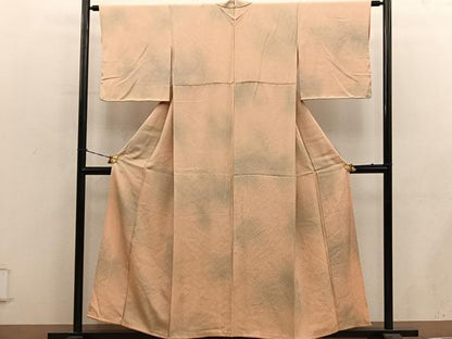 平和屋着物■上質な小紋　霞文　暈し染め　正絹　逸品　BAAY0766mz
