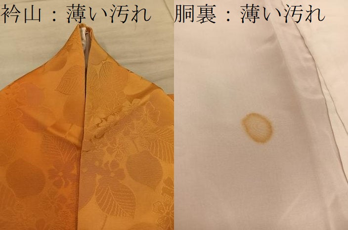 平和屋着物■上質な小紋　草花地紋　暈し染め　正絹　逸品　BAAY0769mz