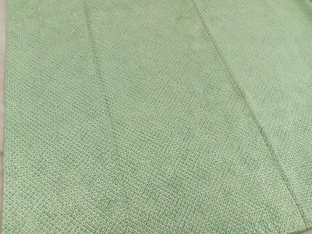 平和屋着物■大変加工の良い総絞り小紋　小田急扱い　正絹　逸品　BAAY0773mz