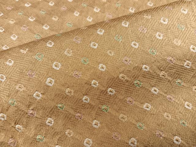 平和屋着物■上質な小紋　総絞り　正絹　逸品　BAAY0791mz