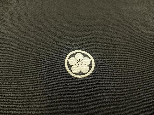 平和屋着物■豪華黒留袖　作家物　駒刺繍　束ね熨斗花文　金彩　正絹　逸品　BAAY0806mz