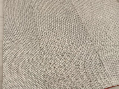 平和屋着物■大変加工の良い総絞り小紋　正絹　逸品　BAAY0812mz