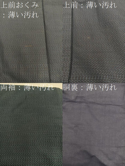平和屋着物■男性　本場大島紬　80亀甲　総詰め　正絹　逸品　BAAY0814mz