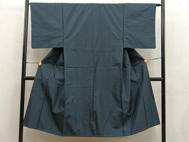 平和屋着物■男性　本場大島紬　80亀甲　総詰め　正絹　逸品　BAAY0814mz