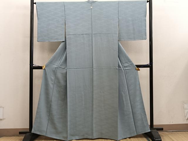 平和屋着物■上質な色無地　裏葉柳色　正絹　逸品　BAAY0873mz