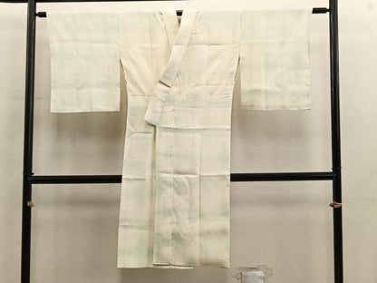 平和屋着物■長襦袢　袷　菊地紋　暈し染め　正絹　逸品　BAAY0874mz