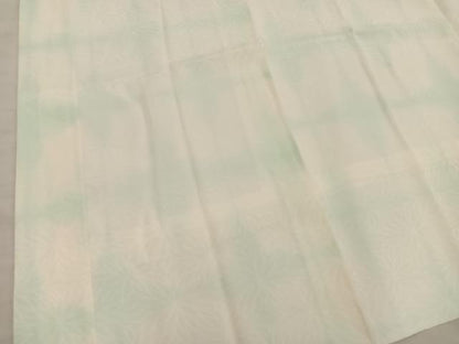 平和屋着物■長襦袢　袷　菊地紋　暈し染め　正絹　逸品　BAAY0874mz