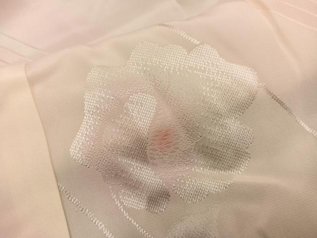 平和屋着物■長襦袢　無双仕立て　草花文　暈し染め　正絹　逸品　BAAY0947mz