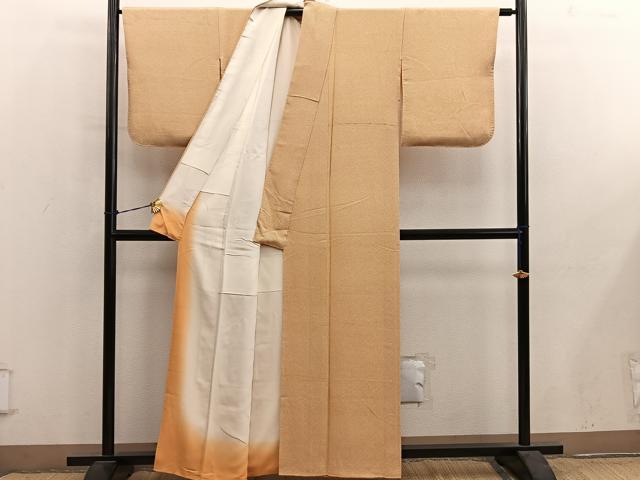 平和屋着物■江戸小紋　行儀　正絹　逸品　BAAY1001mz