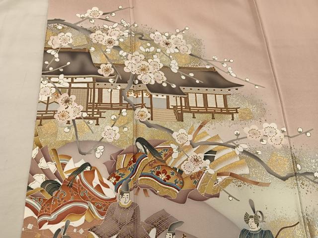 平和屋着物■豪華色留袖　作家物　三十六歌仙　金彩　正絹　逸品　BAAY1013mz