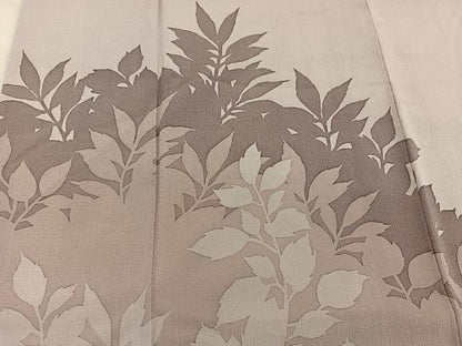 平和屋着物●訪問着　草葉シルエット　正絹　逸品　BAAY1050mz
