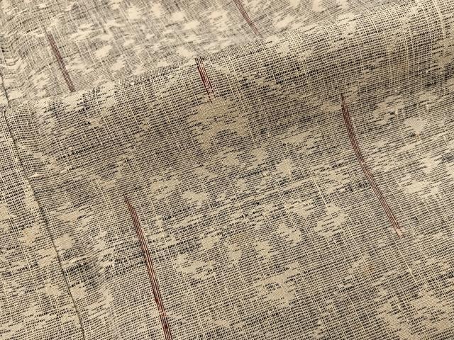 平和屋着物■上質な紬　亀甲花文　正絹　逸品　BAAY1057mz