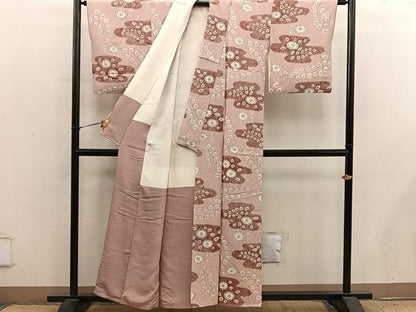 平和屋着物■上質な小紋　絞り　辻が花　正絹　逸品　BAAY1066mz