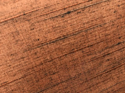 平和屋着物■上質な紬　赤茶色　正絹　逸品　BAAY1069mz